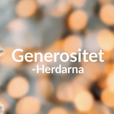 Gudstjänst: "Generositet: Herdarna" -21/12