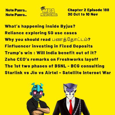 👨🏻‍💻 C2E188 - Will Trump's win bring Starlink to India? | Note Panra