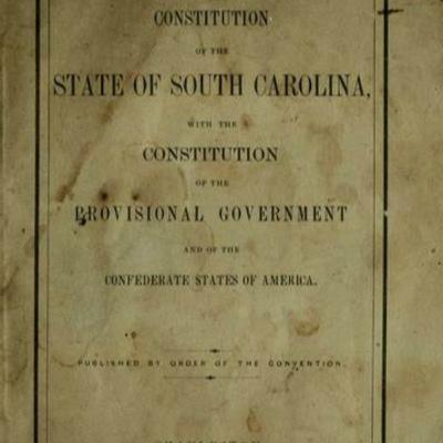 Season 2 Episode 6 The South Carolina Declaration of Secesson
