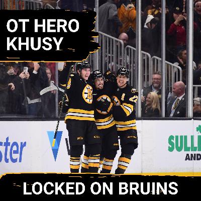 Khusnutdinov's OT Heroics: Have the Bruins Found Their Spark? Khusnutdinov's OT Heroics: Have the Bruins Found Their Spark?