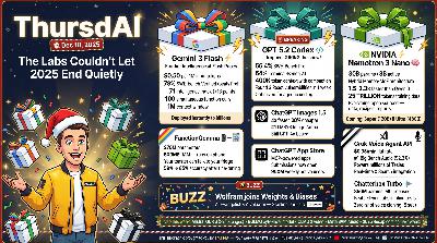 📆 ThursdAI - Dec 18 - Gemini 3 Flash, Grok Voice, ChatGPT Appstore, Image 1.5 & GPT 5.2 Codex, Meta Sam Audio & more AI news
