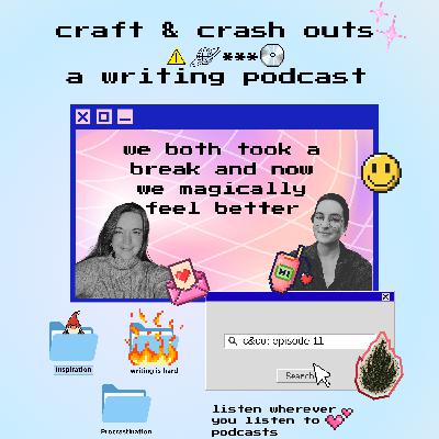taking a writing break and now we both magically feel better