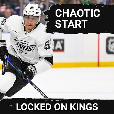 Taking LA Kings CHAOTIC start to the season with Connor Doyle of The Hockey News