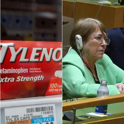 El vínculo de Trump entre el uso de Tylenol con el autismo; y el discurso de Boric en la Organización de las Naciones Unidas