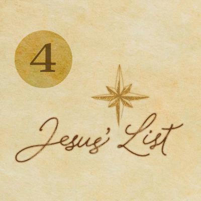 Jesus' List: The love above us moves beyond us