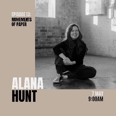 Alana Hunt : "I don't approach bookmaking through images."