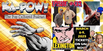 Ka-Pow the Pop Cultured Podcast #432 You Like Books?