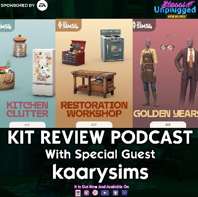 The Sims 4™ Kitchen Clutter Kit, Golden Years Kit & Restoration Workshop Review Podcast with Kaarysims: Sponsored by EA