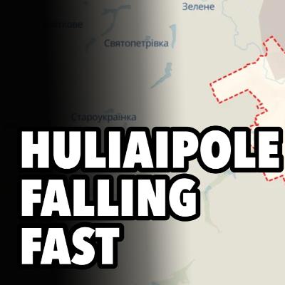 Kupyansk ebb and flow. Huliaipole falling fast