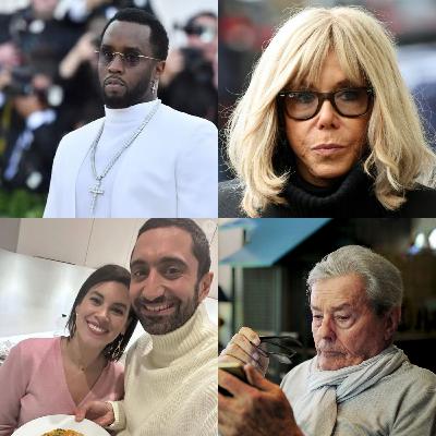 Héritage Delon, clash conjugal, polémique Macron et chute de P. Diddy