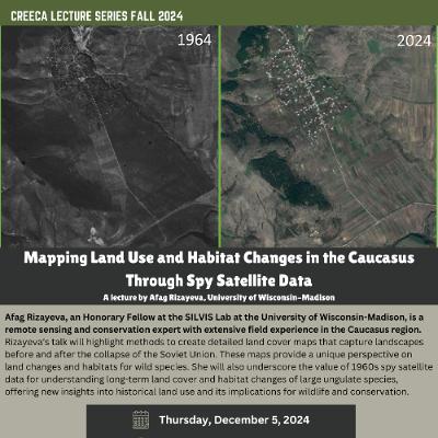 Mapping Land Use and Habitat Changes in the Caucasus Through Spy Satellite Data