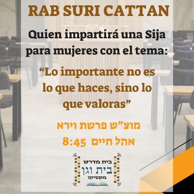 RAB SURI CATTAN- DE VERDAD ESTE MUNDO NO VALE NADA