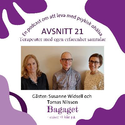 Avsnitt 21 - Terapeuter med egen erfarenhet samtalar
