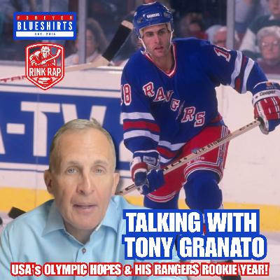EXCLUSIVE: Tony Granato on USA's Olympic Hopes, His Rangers Rookie Year & Hockey's Mental Health Crisis EXCLUSIVE: Tony Granato on USA's Olympic Hopes, His Rangers Rookie Year & Hockey's Mental Health Crisis