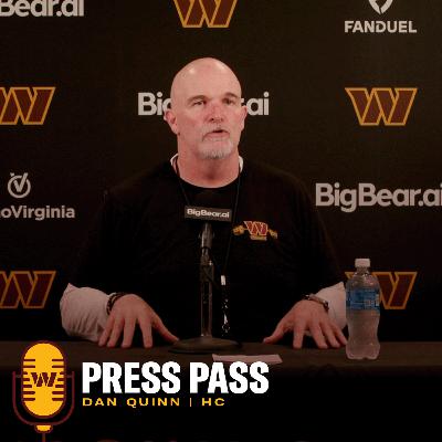 HC Dan Quinn | November 26, 2027 | Press Pass | Washington Commanders | NFL