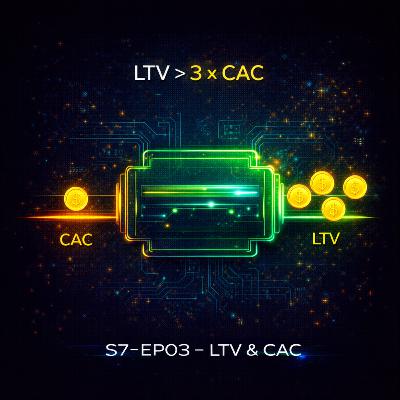 S7-EP03｜SaaS 的黃金公式：為什麼 LTV/CAC > 3 才是能活下來的生意？