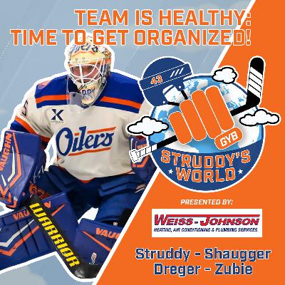 STRUDDY's WORLD: Team is Healthy - Time to Get Organized! STRUDDY's WORLD: Team is Healthy - Time to Get Organized!