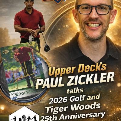 UD's Paul Zickler "Celebrating the 25th Anniversary of UD Golf/Tiger Woods Hobby Quick Hits E223
