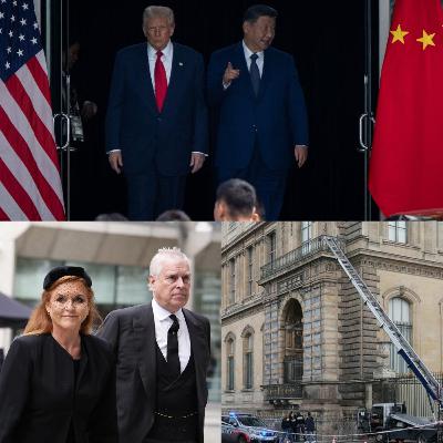 Trump/Xi, Windsor(Prince Andrew), & France Trump/Xi, Windsor(Prince Andrew), & France