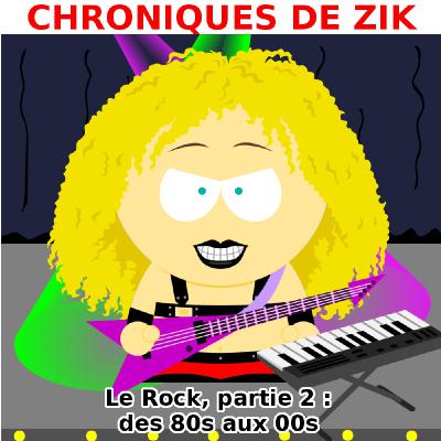 Découverte de genre #3 : le rock (partie 2 : des 80s aux 00s)