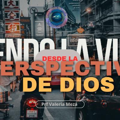 Viendo la vida de la perspectiva de Dios- Postcad Cristiano