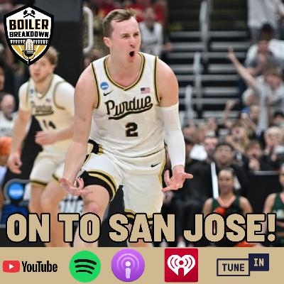 S7 Ep210: On To San Jose! Purdue Advances To The Sweet 16 S7 Ep210: On To San Jose! Purdue Advances To The Sweet 16