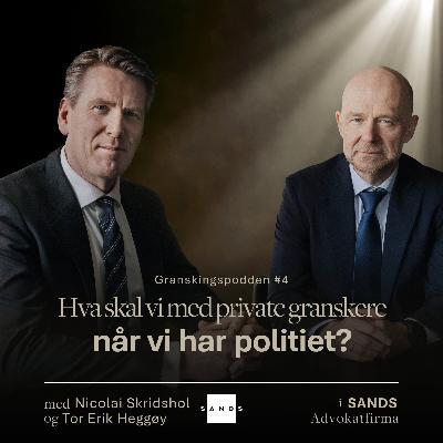 #4 Hva skal vi med private granskere når vi har politiet?