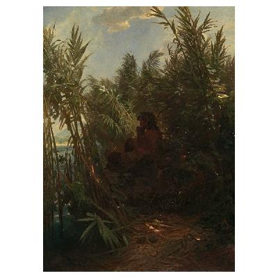 Arnold Böcklin, Pan in the Reeds, c. 1856/1857 Arnold Böcklin, Pan in the Reeds, c. 1856/1857