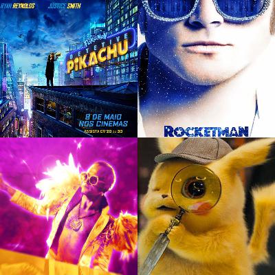 Pokemon Detective Pikachu and Rocketman chat with Special Guests!