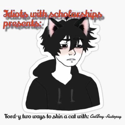 Ford-y Two ways to skin a cat