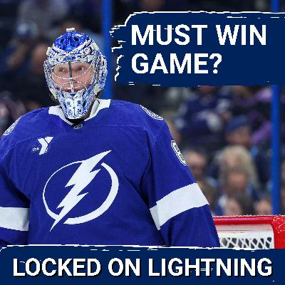 MUST WIN GAME: Is Tonight’s Game Against the Detroit Red Wings a MUST WIN? | Wings @ Bolts Pregame