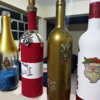 Se abrió la temporada de botellas navideñas