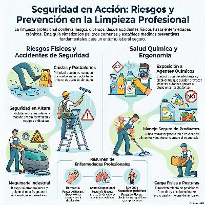 174. La PRL en la limpieza industrial. Principales riesgos profesionales