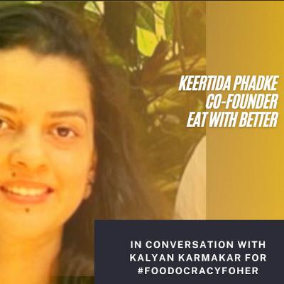 The former beauty industry marketer who is championing to cause of sustainable eating through jackfruits. Keertida Phadke on #foodocracyforher The former beauty industry marketer who is championing to cause of sustainable eating through jackfruits. Keertida Phadke on #foodocracyforher