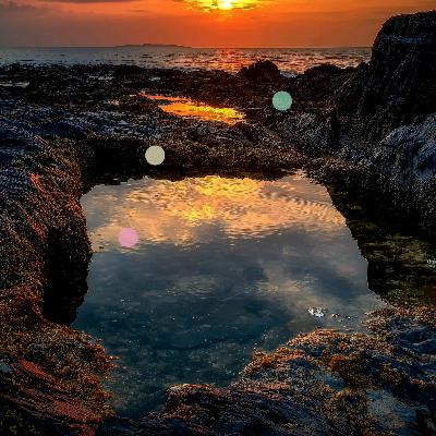 Скальные бассейны, наполняющиеся приливом