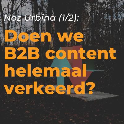 Events, content-hergebruik en effectieve contentstrategie met Noz Urbina Events, content-hergebruik en effectieve contentstrategie met Noz Urbina