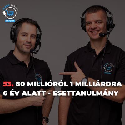 53. 80 millióról 1 milliárdra 6 év alatt - Esettanulmány