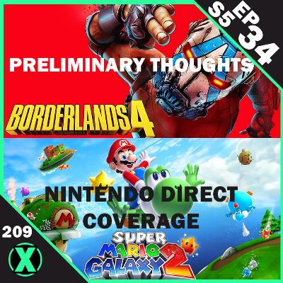 The X Button Season 5, Episode 34 - "Borderlands 4 Early Impressions, Nintendo Direct Recap & More!" The X Button Season 5, Episode 34 - "Borderlands 4 Early Impressions, Nintendo Direct Recap & More!"