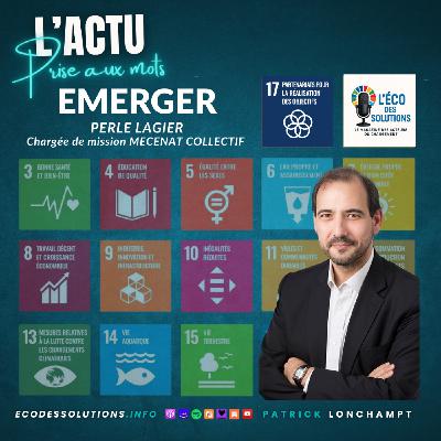 EMERGER Perle LAGIER responsable de mission mécénat collectif ADMICAL