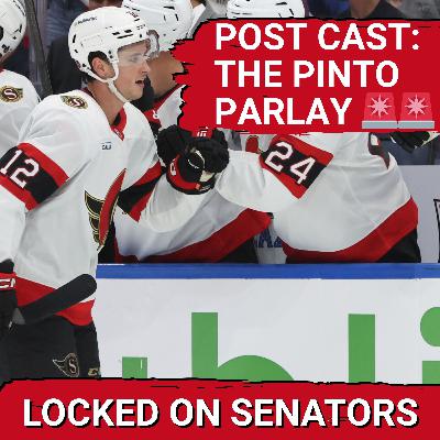 POST CAST: SHANE PINTO STRIKES TWICE, OTTAWA SENATORS FIGHT BACK TO BEAT TAMPA BAY LIGHTNING