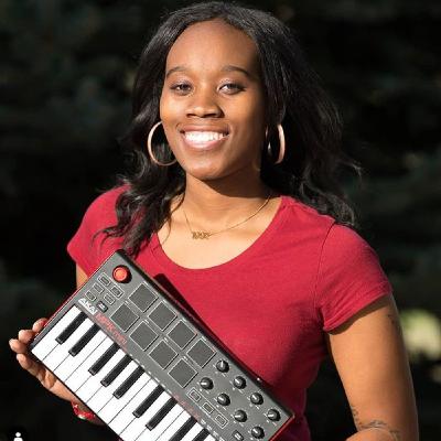 Ms Vame is a talented female beat maker out of Sacramento.  She also has a new Hat Line.