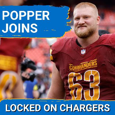 Daniel Popper JOINS to Discuss Tyler Biadasz Visiting and the Latest on Chargers Free Agency News