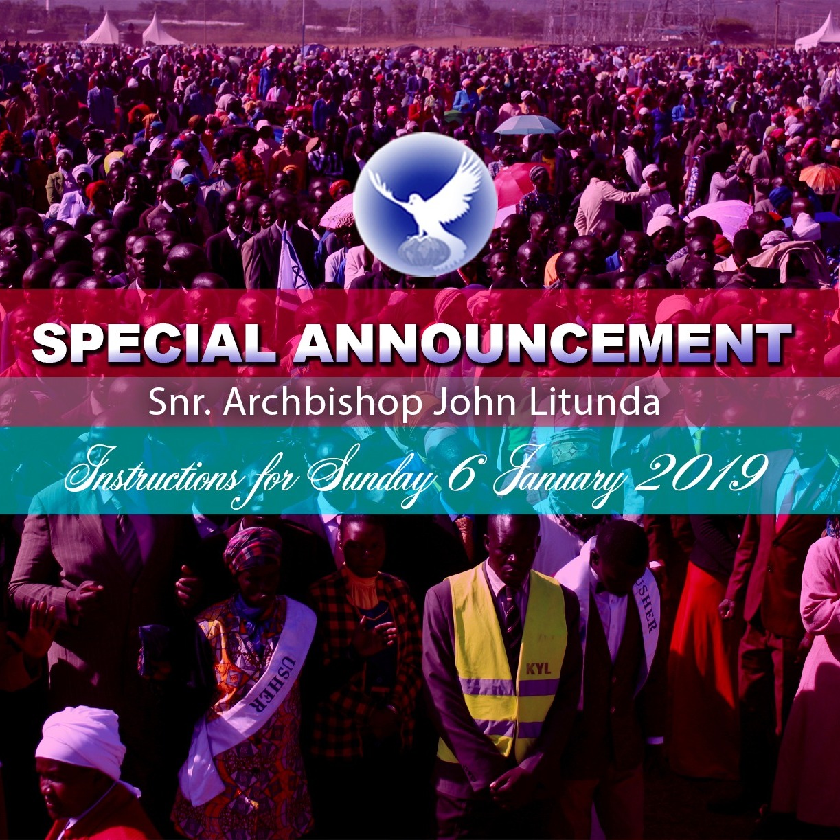EPISODE 287 - 05JAN2019 - INSTRUCTIONS FOR SUNDAY, 6 JANUARY 2019 - SNR. ARCHBISHOP JOHN LITUNDA episode artwork