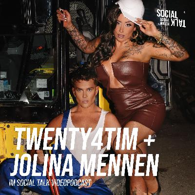 Twenty4tim x Jolina Mennen: Keine echten Männer im Social Talk