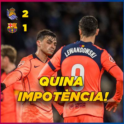Pólvora mullada i Gil Manzano | Real Sociedad 2 FC Barcelona 1