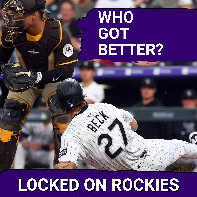 How does the Colorado Rockies offseason compare to the San Diego Padres?