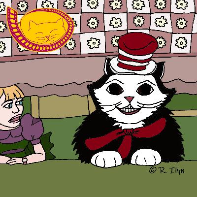 Kinda Cat-like Person in the Hat