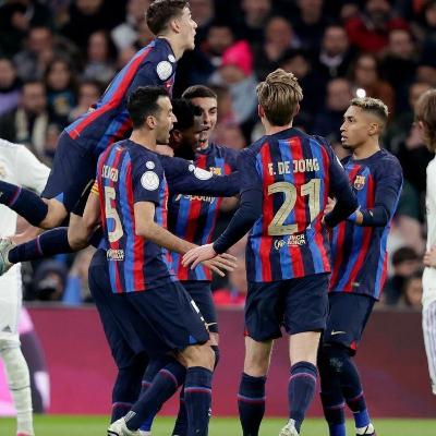 برشلونه يهرب من البرنابيو بفوز ثمين على ريال مدريد - كأس الملك الاسباني - بودكاست الشعب الكروي