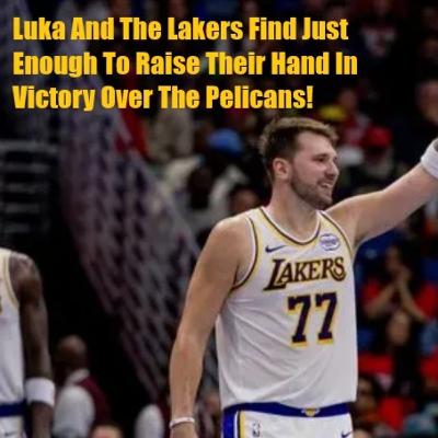 Lakers-Pelicans Postgame! Lakers Take A Gold Cup Advantage With A Win Over New Orleans! Lakers-Pelicans Postgame! Lakers Take A Gold Cup Advantage With A Win Over New Orleans!