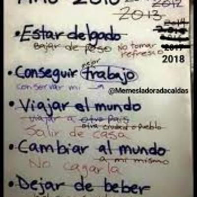 Round 3 - Propositos que no vas a cumplir